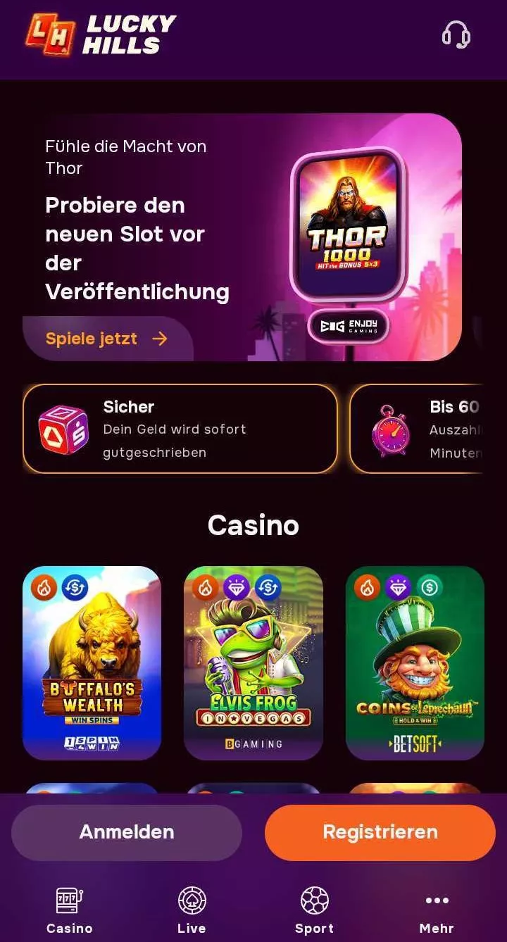 Lucki Casino Cashback-Angebot: Rückvergütung für deutsche Spieler — Review
